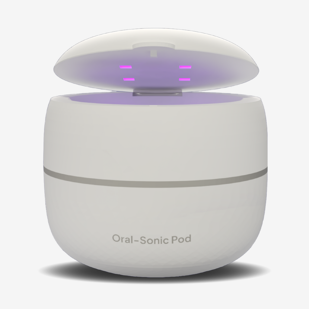 Frosted White Oral-Sonic Pod