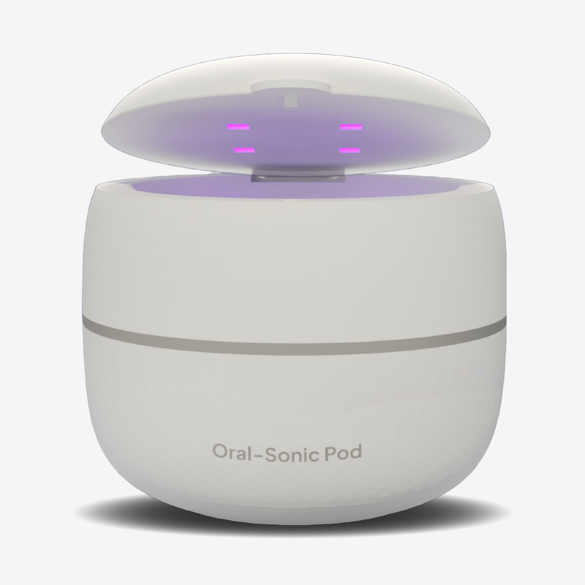 Frosted White Oral-Sonic Pod