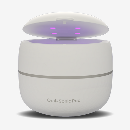 Frosted White Oral-Sonic Pod
